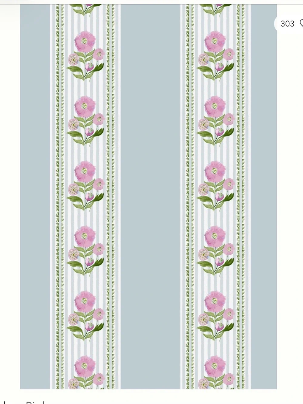 Anthropologie Mackenzie Peel and Stick Wallpaper